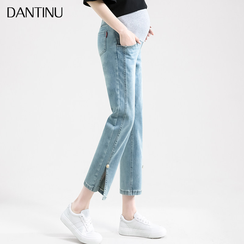  丹媞奴孕妇直筒裤