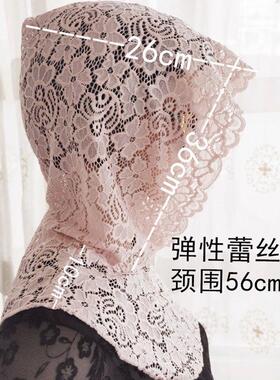 假领子连帽蕾丝小装饰性感搭配大