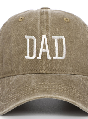 陈伟霆何穗DADMOM刺绣字母棒球帽