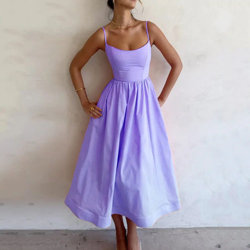 2026 Summer Dress Fit New Dresses Girl Vestidos现货2026 - 图0
