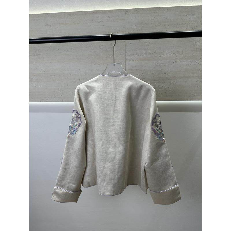 东方雅致紫调重工刺绣精致温柔外套,淘宝优惠券,粉丝福利购,淘宝优惠卷