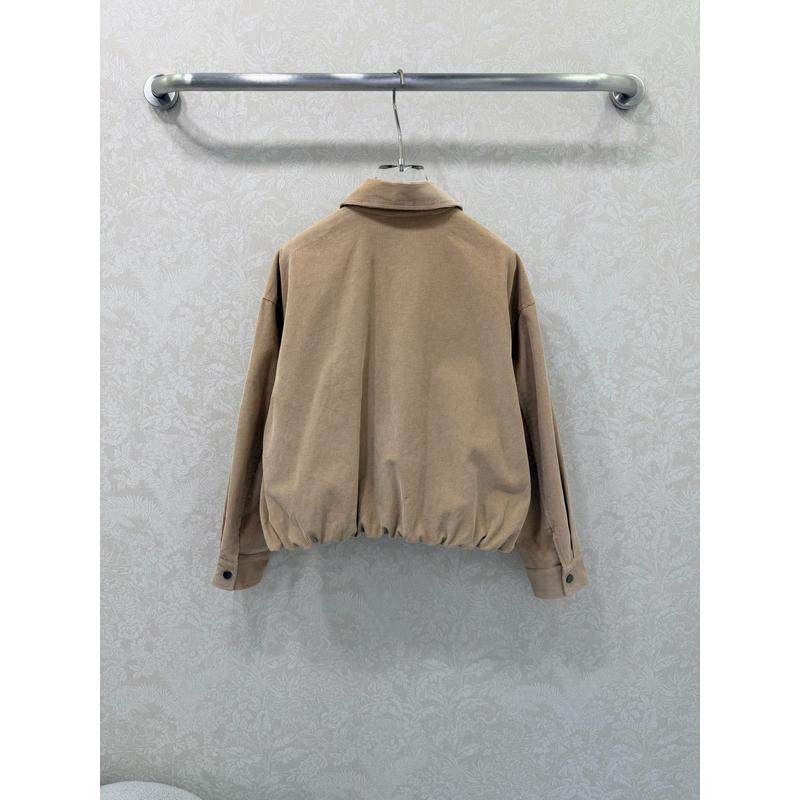 休闲通勤风拉链口袋百搭灯芯绒翻领夹克短外套,淘宝优惠券,粉丝福利购,淘宝优惠卷