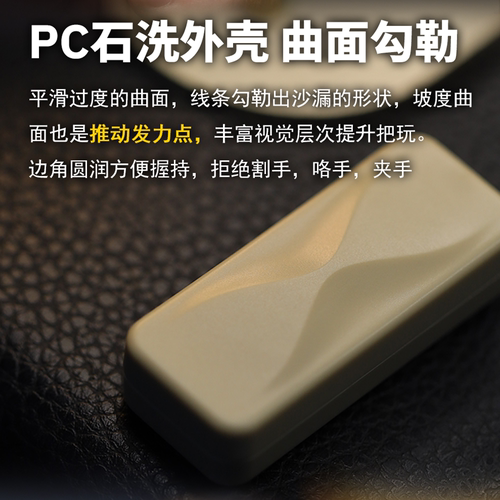 搞点好玩沙漏推牌edc解压玩具机械密集段落回弹啪啪币回檀手把件 - 图0