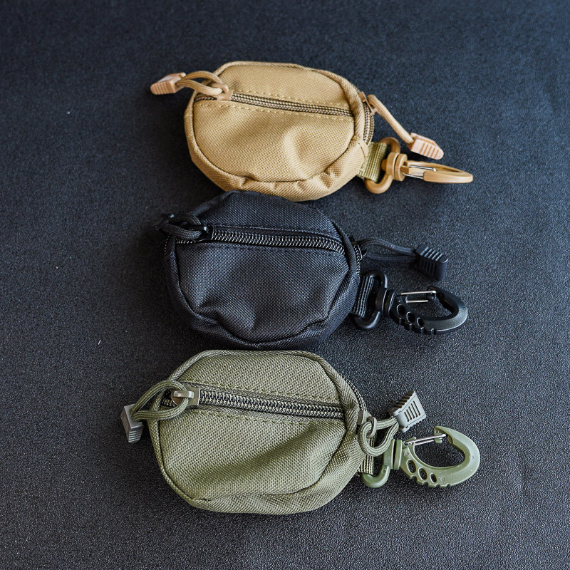 多功能挂扣收纳包迷你零钱包休闲腰挂钥匙包便携耳机硬币包小腰包,淘宝优惠券,粉丝福利购,淘宝优惠卷