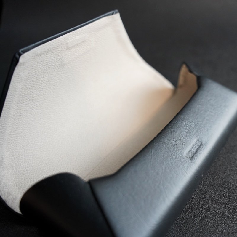 高档手工日式疯马皮黑棕PU皮加大复古文艺抗压近视墨镜太阳眼镜盒,淘宝优惠券,粉丝福利购,淘宝优惠卷