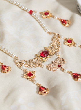 汉服古风软璎珞吊坠女