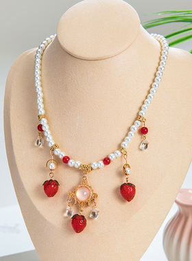 汉服璎珞古风项链女明制配饰