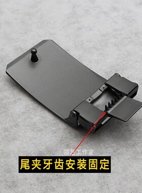 外穿式合金圆孔平滑扣皮带扣
