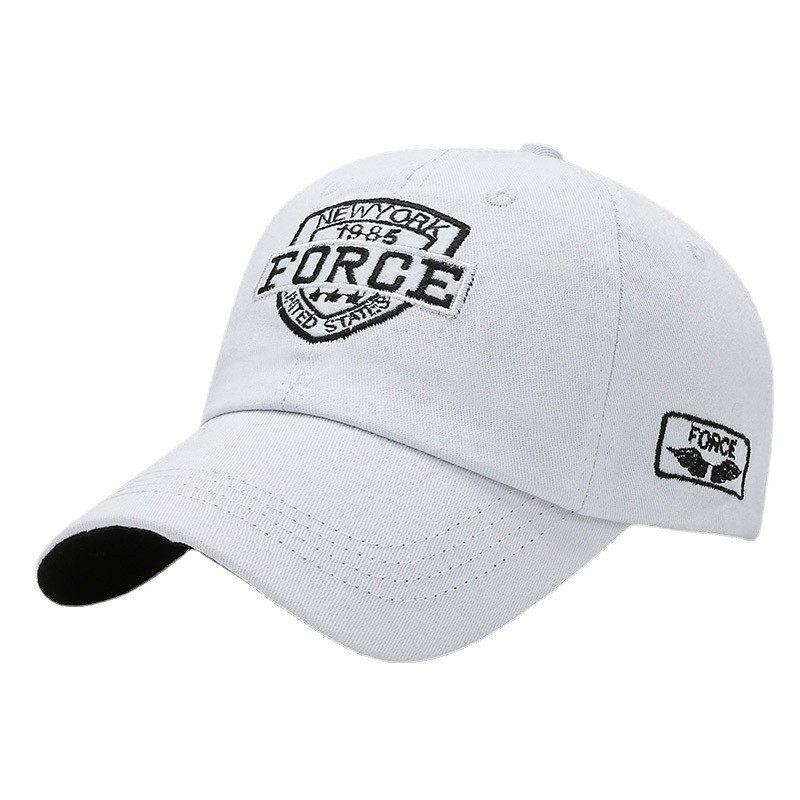 春秋新款韩版ins风时尚棒球帽字母绣花圆顶鸭舌帽户外防晒帽,淘宝优惠券,粉丝福利购,淘宝优惠卷