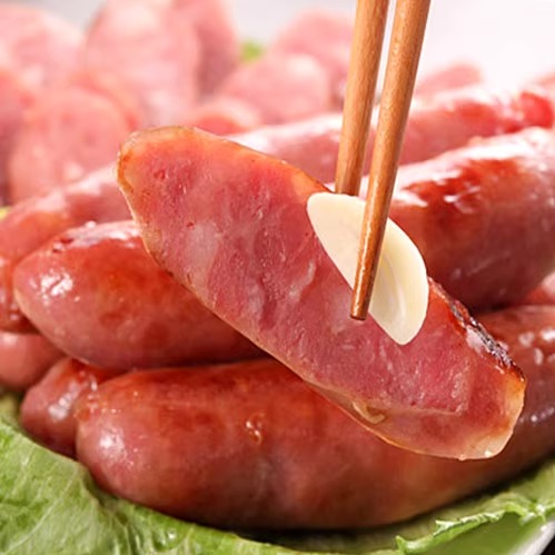 正宗台湾原味香肠地道火山石纯肉烤肠新鲜猪腿肉非冰鲜肉包顺丰-图0