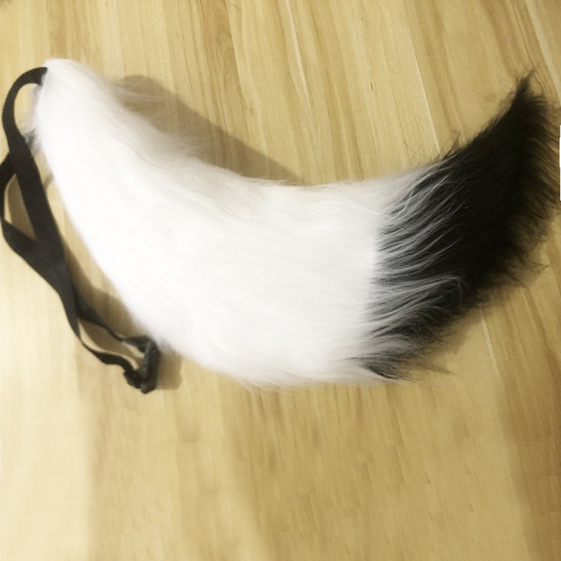 原创狐尾儿童表演道具cos狐狸可爱萌妹子扮演聚会儿童节演出道具 - 图0