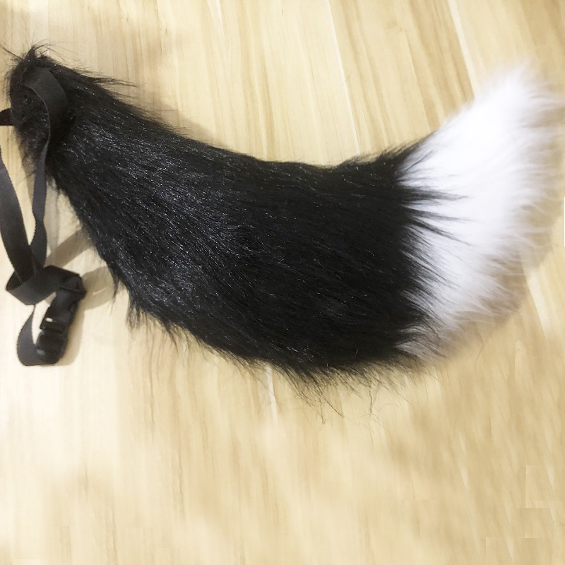 原创狐尾儿童表演道具cos狐狸可爱萌妹子扮演聚会儿童节演出道具 - 图2