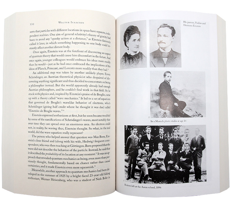 进口英文原版正版 爱因斯坦传 他的生活和宇宙Einstein His Life and Universe Walter Isaacson 课外兴趣阅读