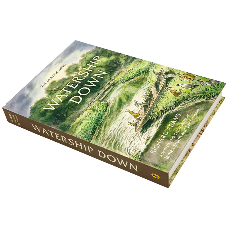 2024年艾斯纳奖漫画章节书兔子共和国英文原版 Watership Down The Graphic Novel 儿童图画小说漫画故事书 进口童书 9岁以上 精装,淘宝优惠券,粉丝福利购,淘宝优惠卷