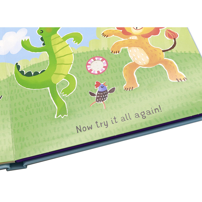 Usborne 与长颈鹿共舞 英文原版绘本 Dance with the Giraffes 精装纸板触摸发声书儿童早教启蒙英语读物故事亲子共读Sam Taplin