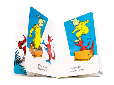 进口英文原版苏斯博士低幼套装10册dr Seuss Bright Early Board Boxset 廖彩杏书单推荐儿童英语 启蒙早教经典绘本故事纸板书 虎窝淘