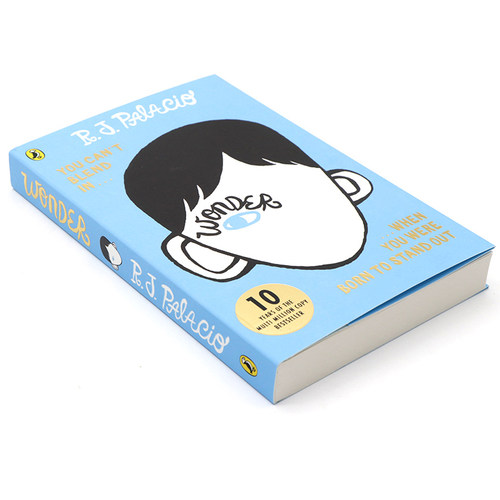 wonder 奇迹男孩男生英文版原版 wonders 英语版 英文原版小说R.J. Palacio Corgi帕拉秋 青春励志青少年课外读物纽约时报畅销小说 - 图0