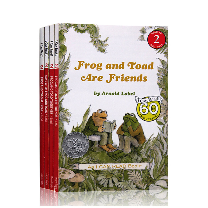 英文原版正版 青蛙和与蟾蜍好朋友 Frog and Toad Together/ All Year 4册合售 汪培珽第三阶段frog and toad英文版 - 图3