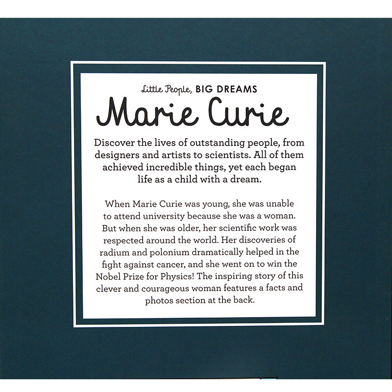小女孩,大梦想：居里夫人 Marie Curie 英文原版精装绘本名人传记Little People, Big Dreams小人物大梦想彩色插画版 世界杰出女性