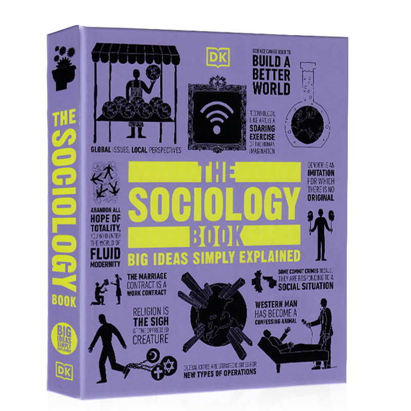 现货 DK社会学百科 英文原版 The Sociology Book DK百科系列人类社会学科普图解百科全彩插图精装 Big Ideas Simply Explained - 图3