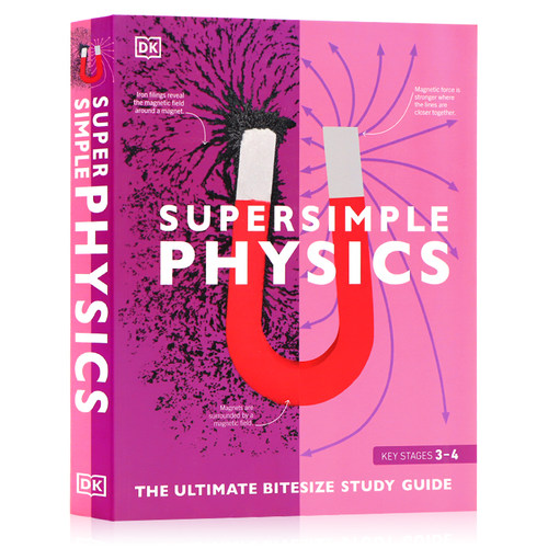 英文原版 DK Super Simple Maths/Physics/Biology/Chemistry/Psychology 数学物理化学生物心理学英语读物图解百科全彩插图青少年 - 图3
