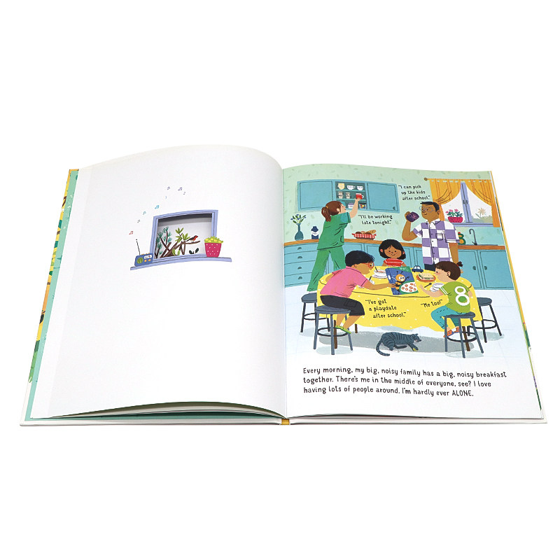 Usborne 并不是非常害怕独处 英文原版 I'm Not (Very) Afraid of Being Alone情商管理 低幼故事绘本 精装 帮助孩子战胜独处恐惧