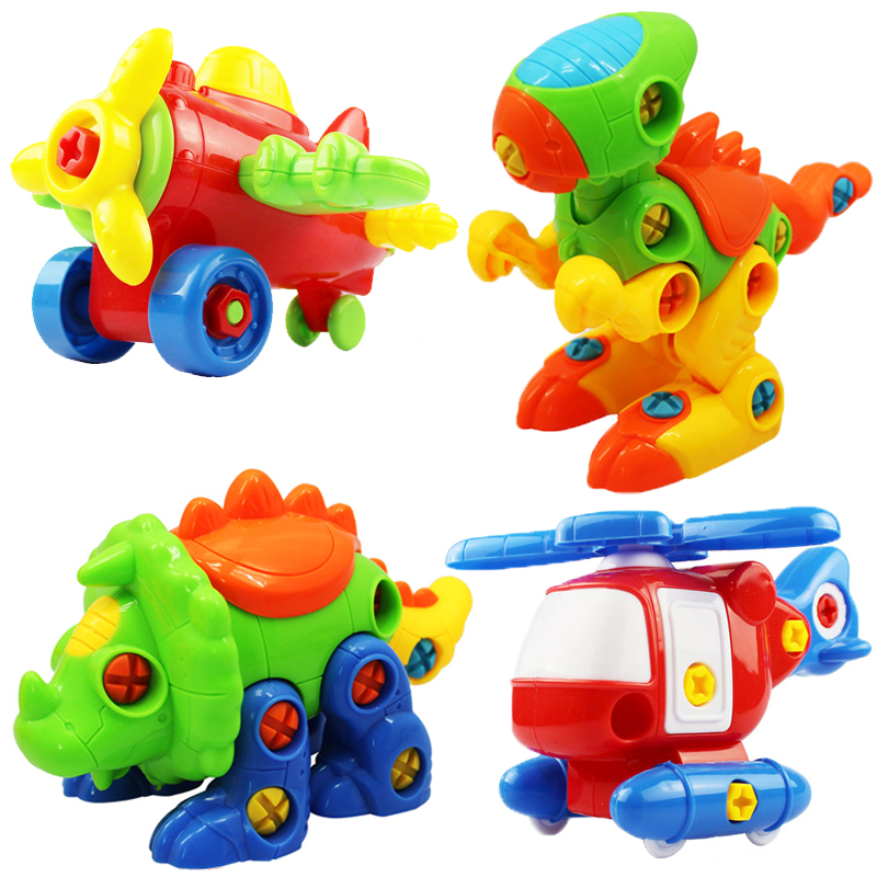 宝宝拆装玩具 拆装汽车/飞机 儿童益智学习玩具 螺丝拼装 送工具