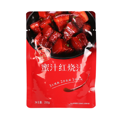 唐芥园 上海红烧肉红烧排骨调料包调味料红烧酱油 蜜汁红烧汁250g