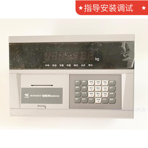 上海耀华地磅XK3190-DS10P显示器数字带打印磅头仪表100 120吨 - 图0