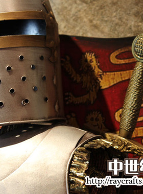 欧洲中世纪骑士盔甲/欧式复古工艺品 KTV酒吧办公室背景墙装饰品