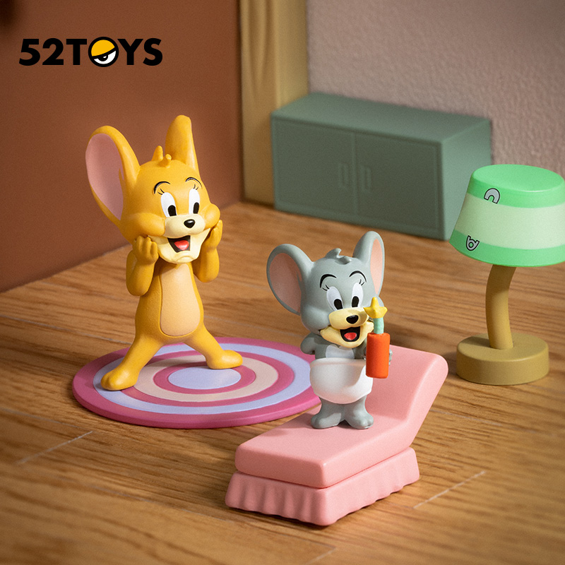 52TOYS  TOM and JERRY猫和老鼠经典MOMENT系列盲盒手办潮流玩具 - 图0