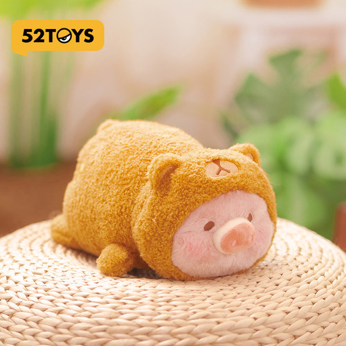 52TOYS罐头猪LuLu农场周边潮玩毛绒挂件礼物文具贴纸 - 图1