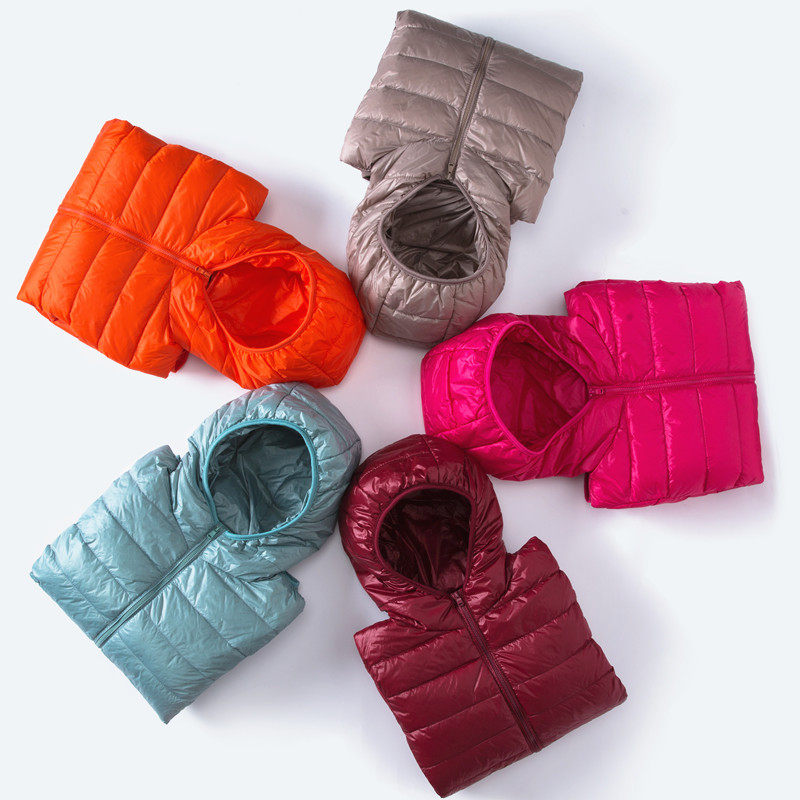 轻薄2019新款秋冬短款休闲羽绒服 彩雅香羽绒服