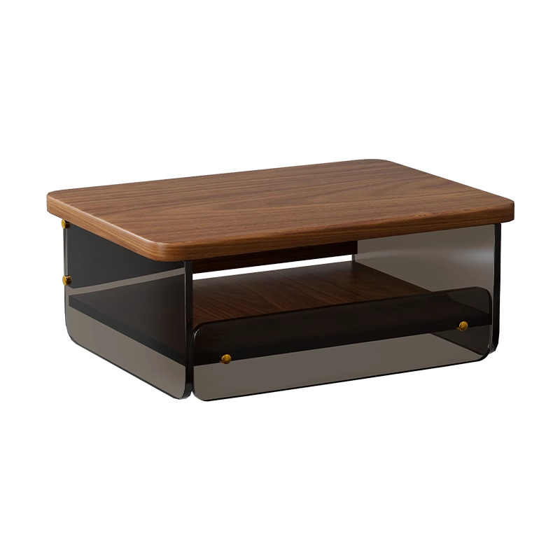 抽屉式杯架增高架【咖啡机展示架】家用双层防尘台面桌面垫高底座 - 图3