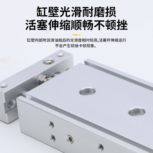 双轴双杆气缸TR10/16x10X20X25X30X35X40X50X60X70X75X80X100-S - 图1