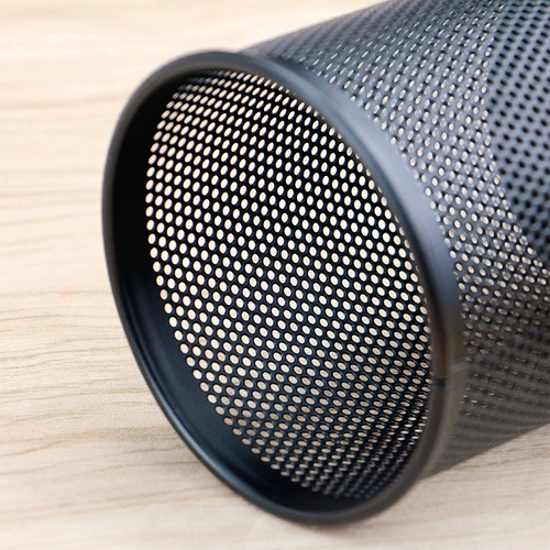 Держатель для ручек, вместительная и большая коробка для хранения для школьников, универсальные металлические канцтовары