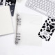 A5 acrylic card book manual notebook album case