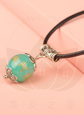 多色可选调节女款苗银项链红玛瑙