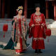 Song Dynasty Hanfu Wedding Clothes Fengguanxiapei
