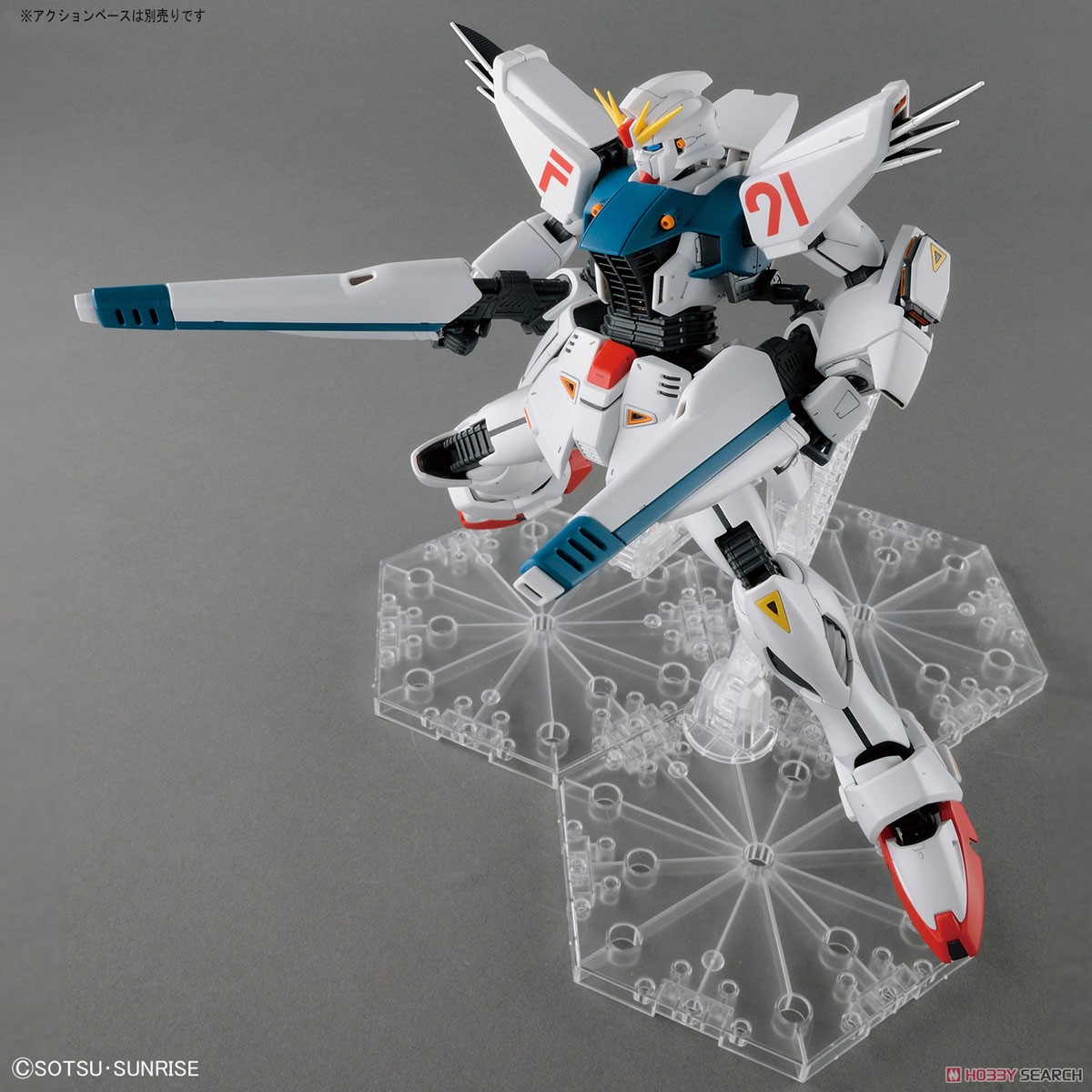 万代F91高达模型 MG 1/100 F-91 Gundam Ver2.0版 拼装高达 现货 - 图1