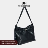 Ур лето простая женская сумка 2025 Новая легкая дизайнерская сумка ежедневно универсальная сумка для плеча текстура мягкая кожаная сумка поперечного телека