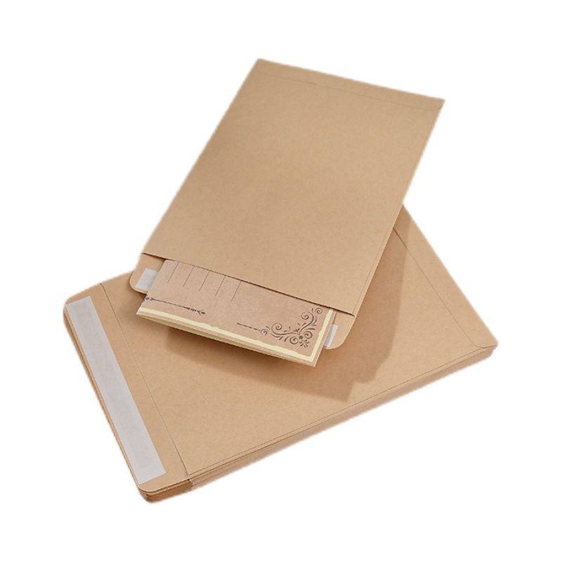 空白牛皮纸中式信封带自粘胶文件票据A4信封袋3/5/6/7/9号可定制,淘宝优惠券,粉丝福利购,淘宝优惠卷