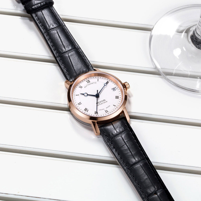 爱宝时EPOS正品瑞士机械女士手表名牌进口时尚4387.152.24.28.15