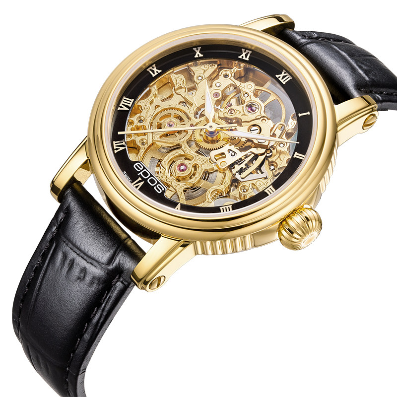 爱宝时EPOS Ladies女士系列4390.156.22.25.15 机械女表