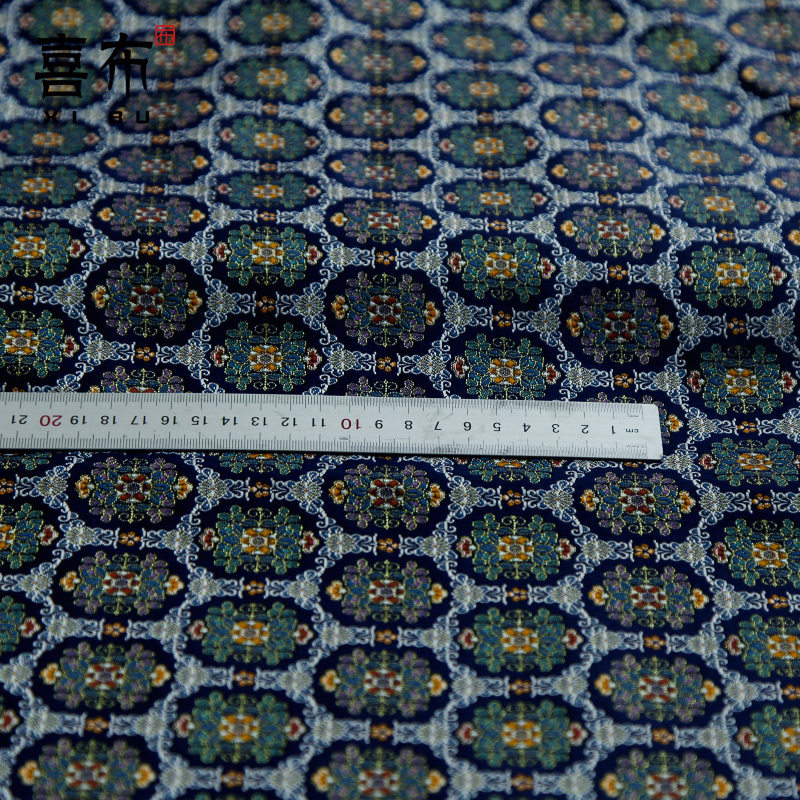 花菱文仿西阵织金襕衣服古装婚礼茶垫软装织金红桌布diy手工 面料,淘宝优惠券,粉丝福利购,淘宝优惠卷