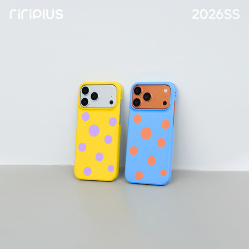 riverstone plus  小众多巴胺波点手机壳适用苹果iphone 17/16 - 图1