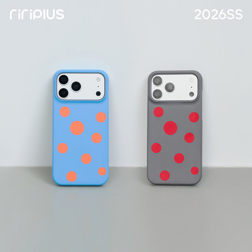 riverstone plus  小众多巴胺波点手机壳适用苹果iphone 17/16 - 图3