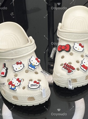 HelloKittyKT猫洞洞鞋扣