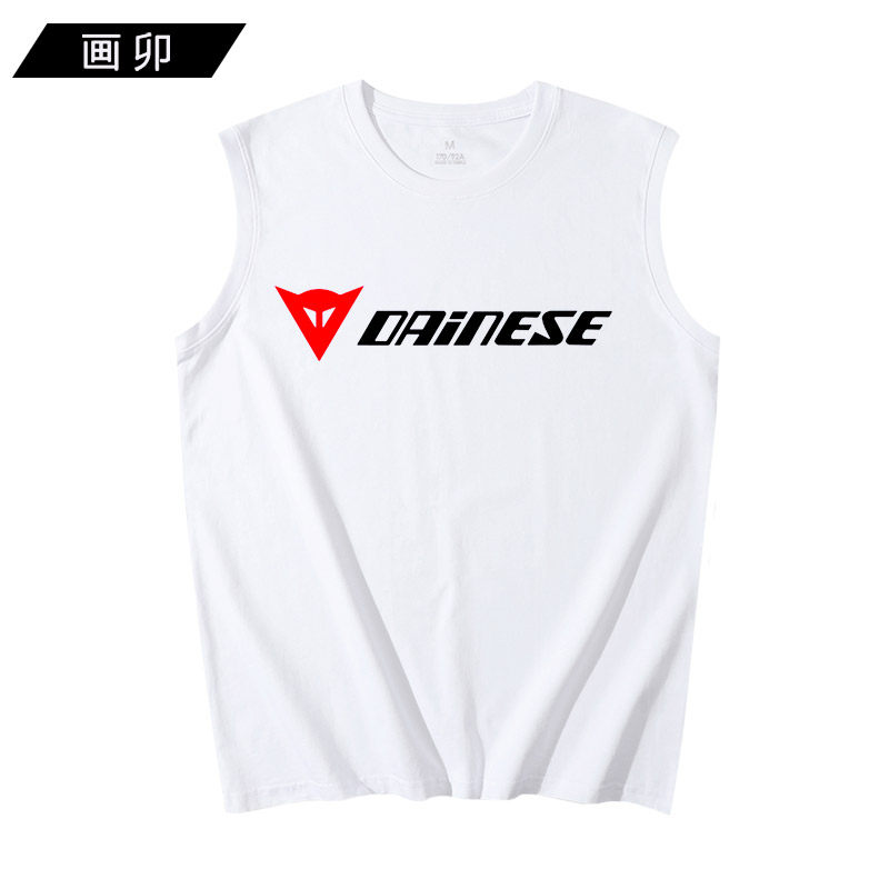 无袖t恤男背心外穿丹尼斯打底衫 画卯背心/马甲