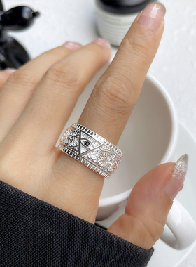 恶魔之眼高级感轻奢夸张饰品